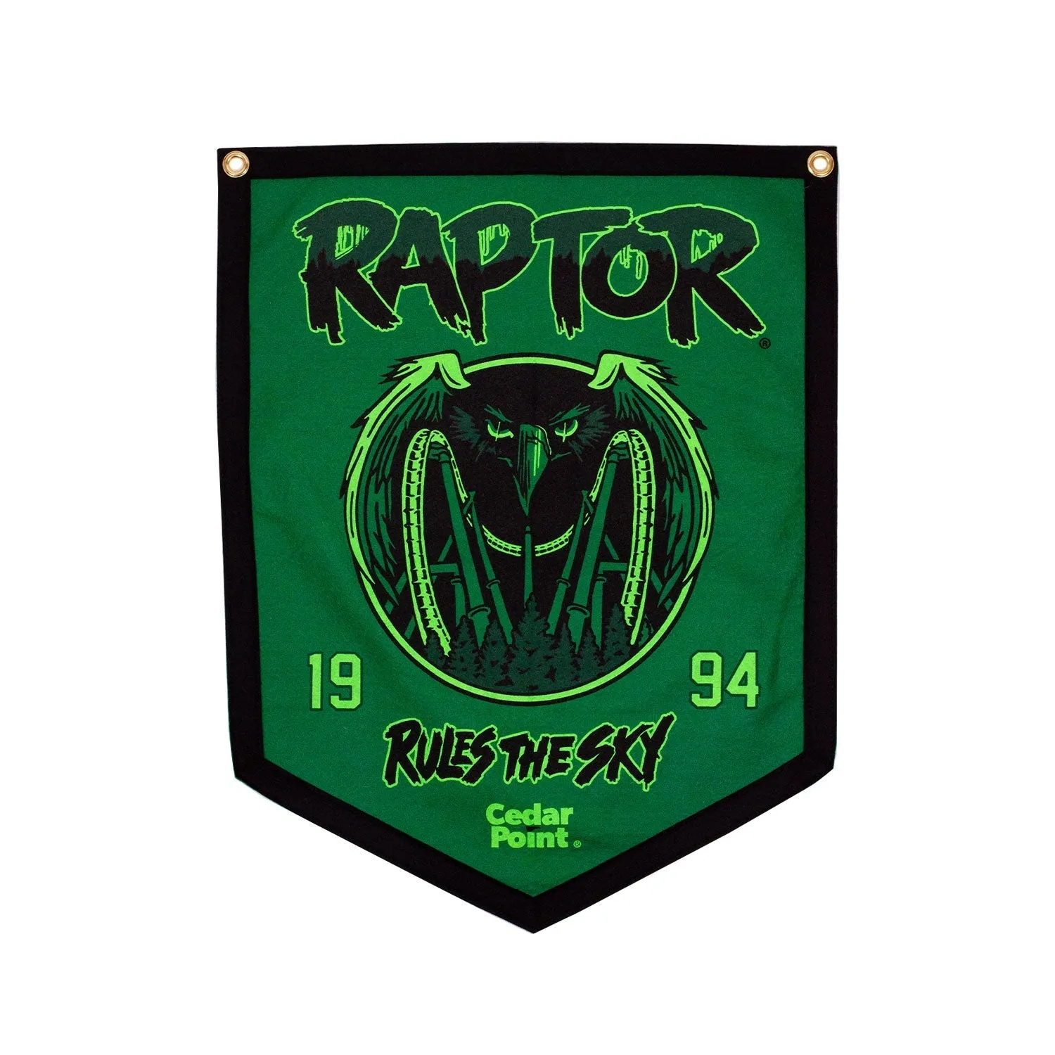 Cedar Point Raptor Banner by Oxford Pennants