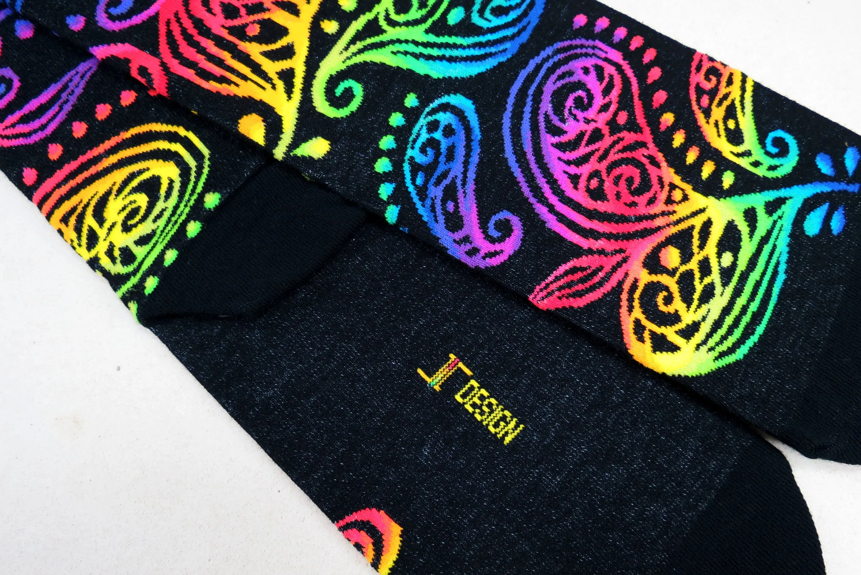 Chaossocks Paisley Rainbow