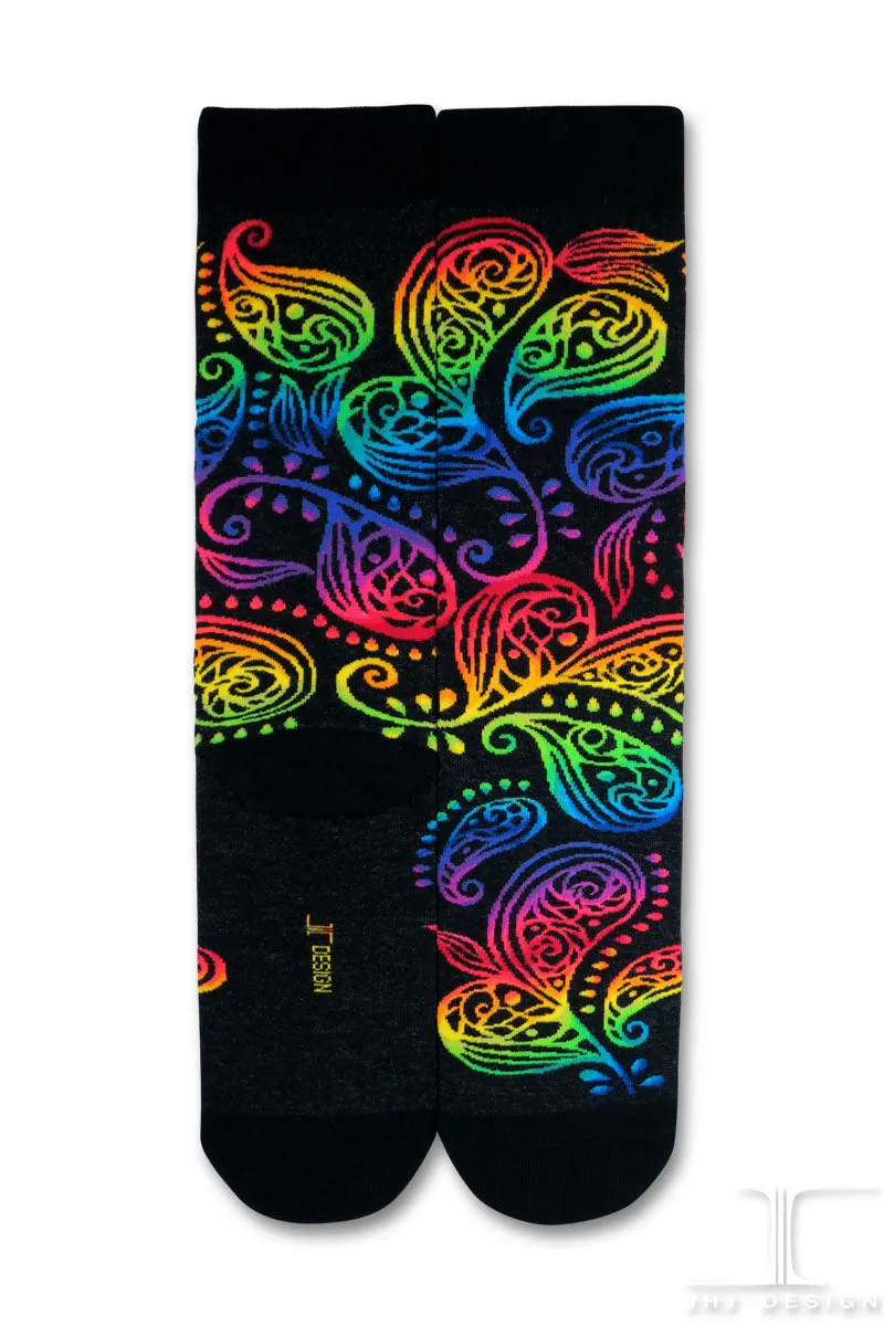 Chaossocks Paisley Rainbow