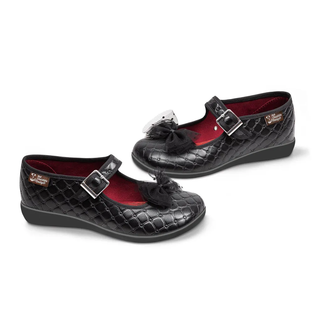 Chocolaticas® Coffin Women's Mary Jane Flat Shoes