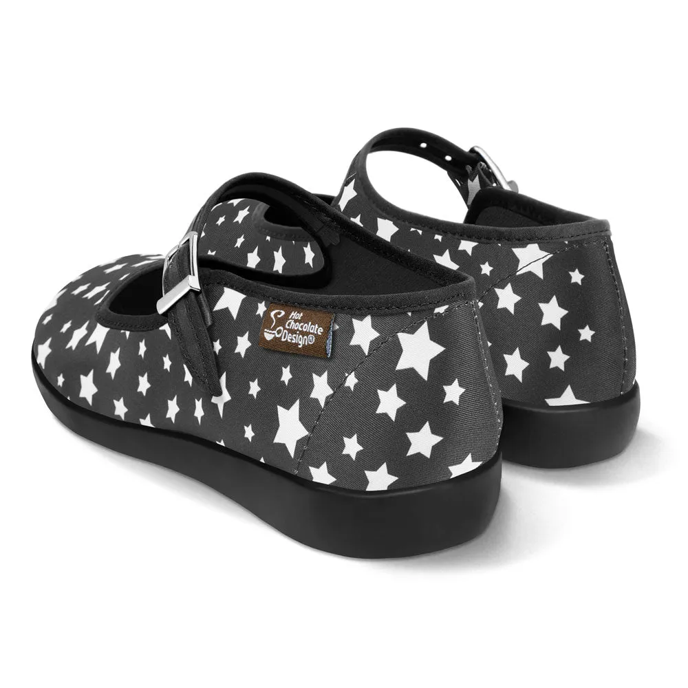 Chocolaticas® Constellation Women's Mary Jane Flat Shoes