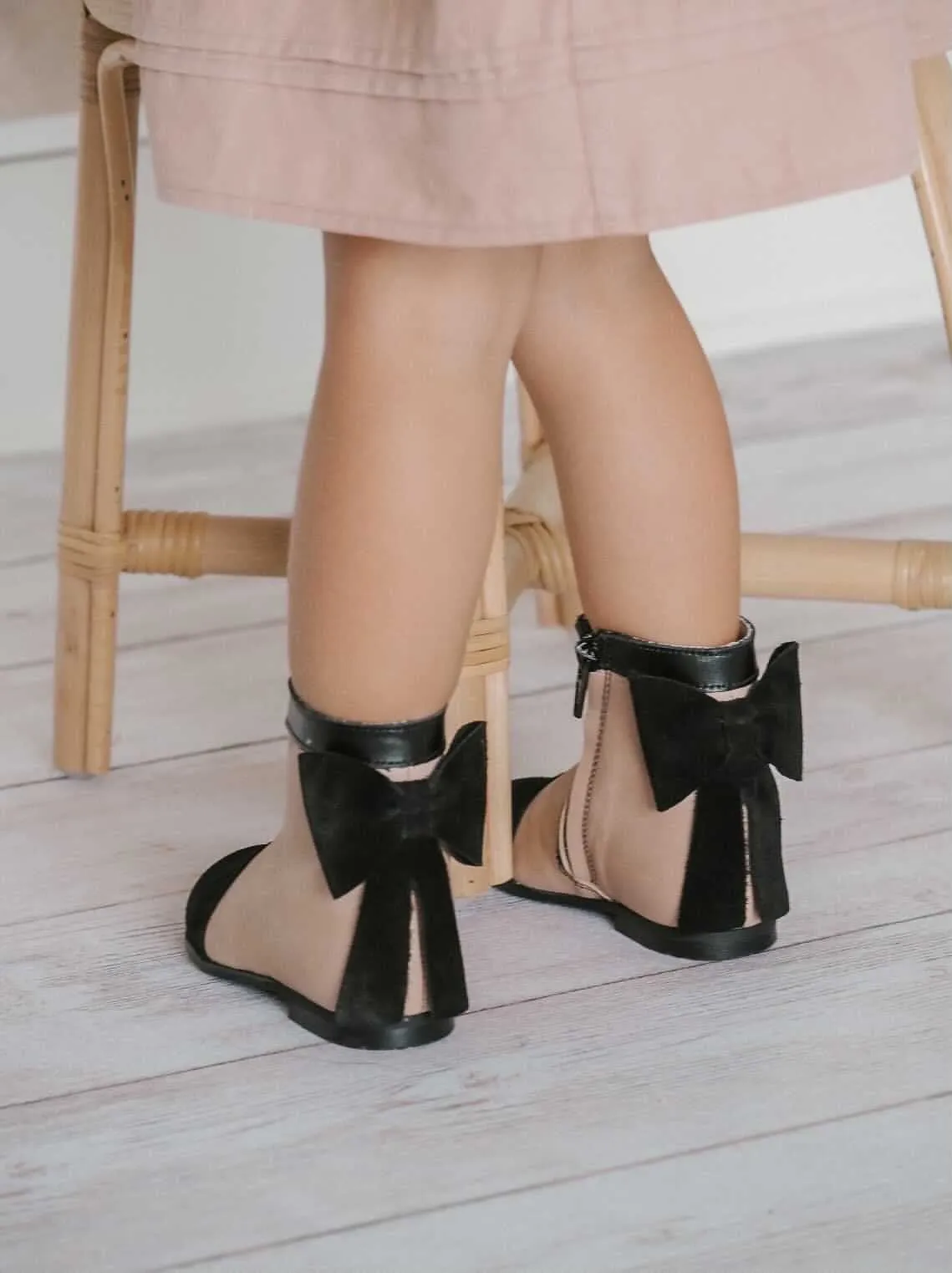 Clara Leather Booties