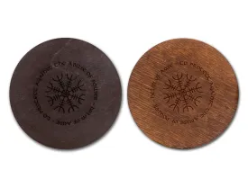 COASTER WITH RUNES OF ÆGISHJÁLM