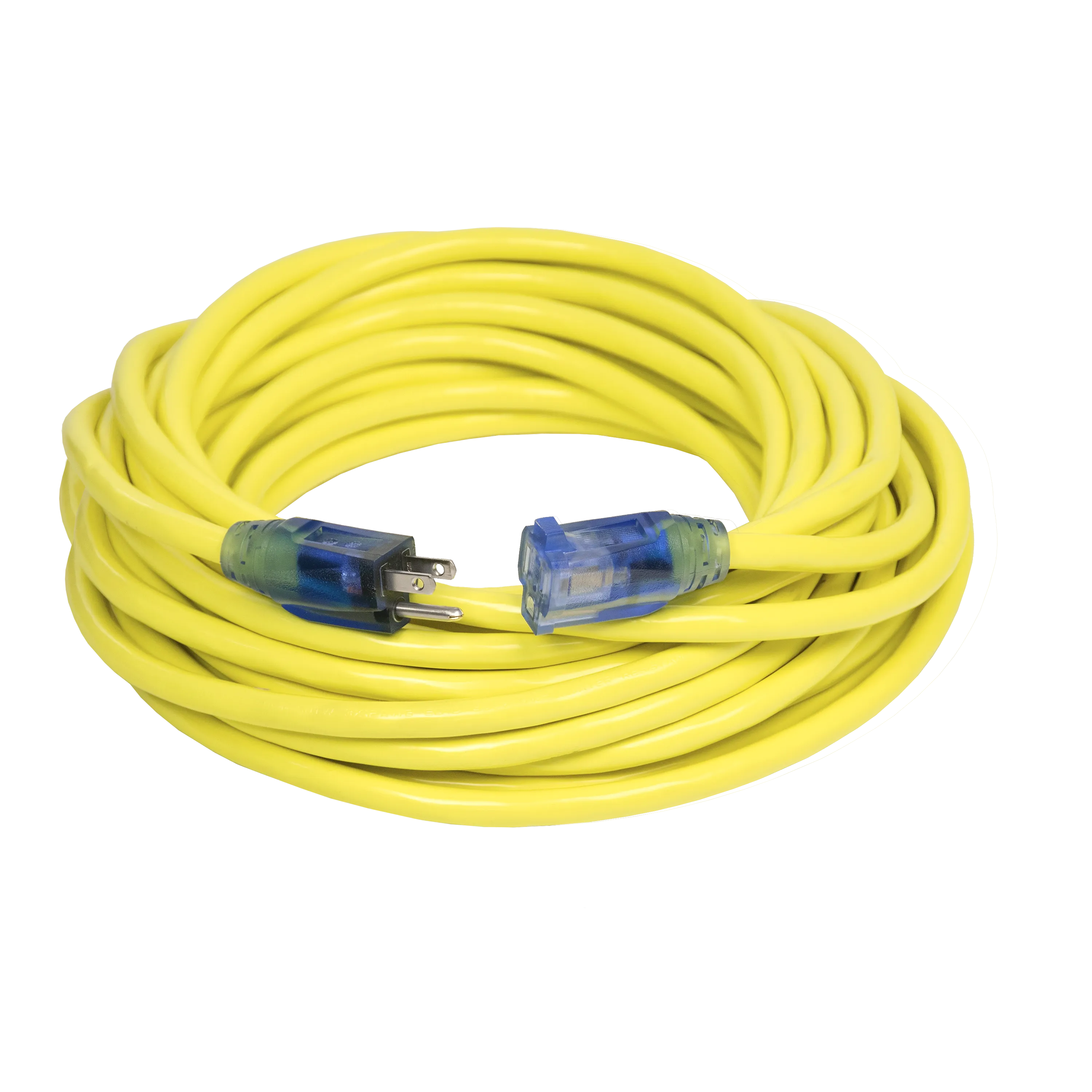 Cold Weather Dual Lighted Extension Cord w/ Safety CGM