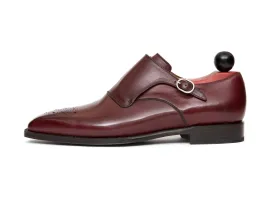 Corliss - MTO - Burgundy Calf - MGF Last - Single Leather Sole