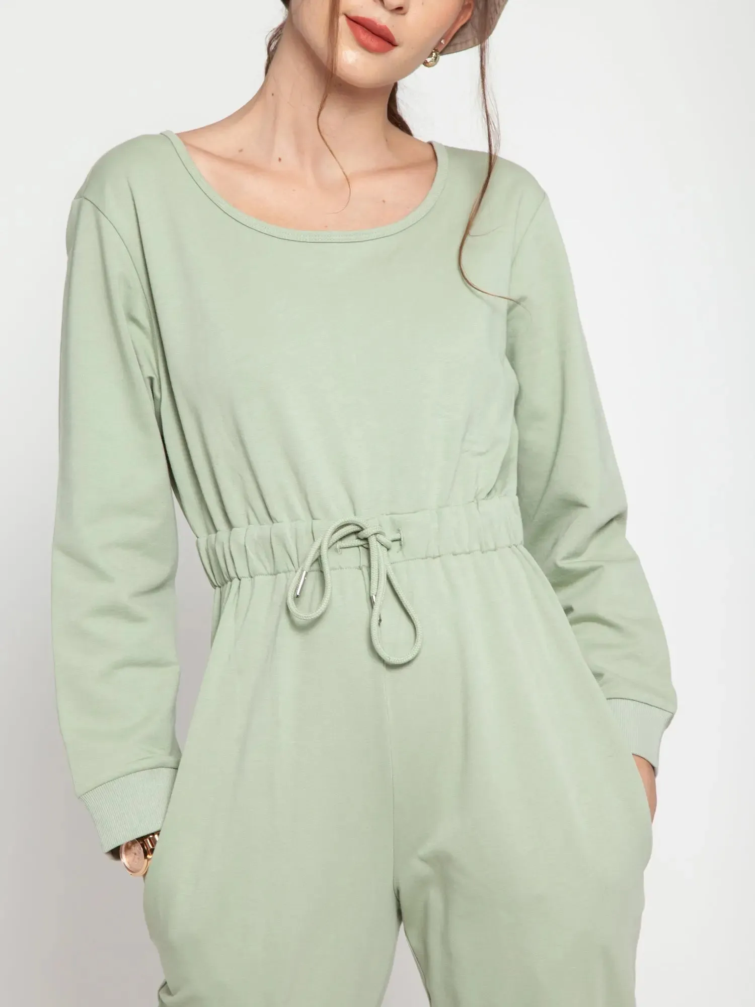 Desert Sage Lounge Jumpsuit