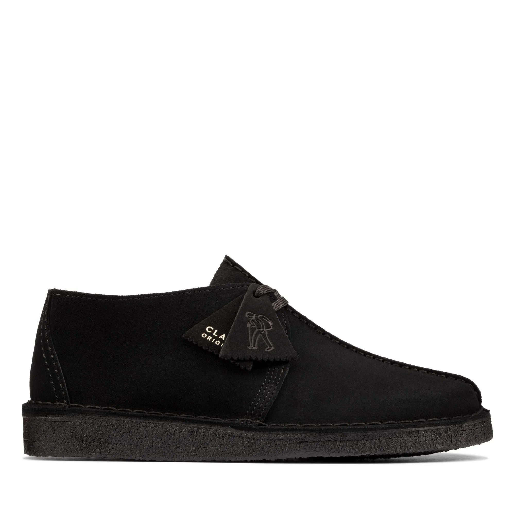 Desert Trek Black Suede