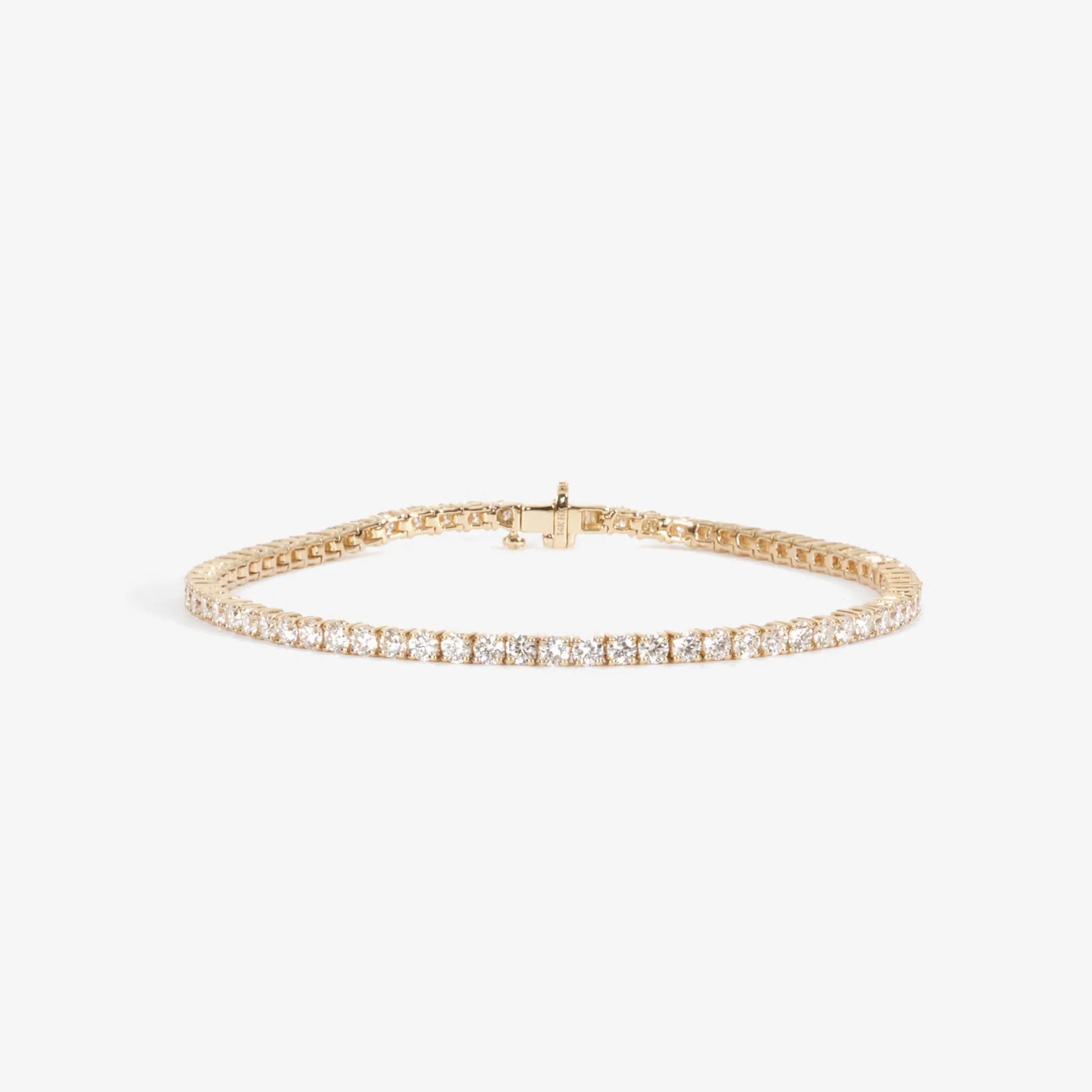 Diamond Tennis Bracelet 14k Yellow Gold (3.0 ct tw, 7 inches)