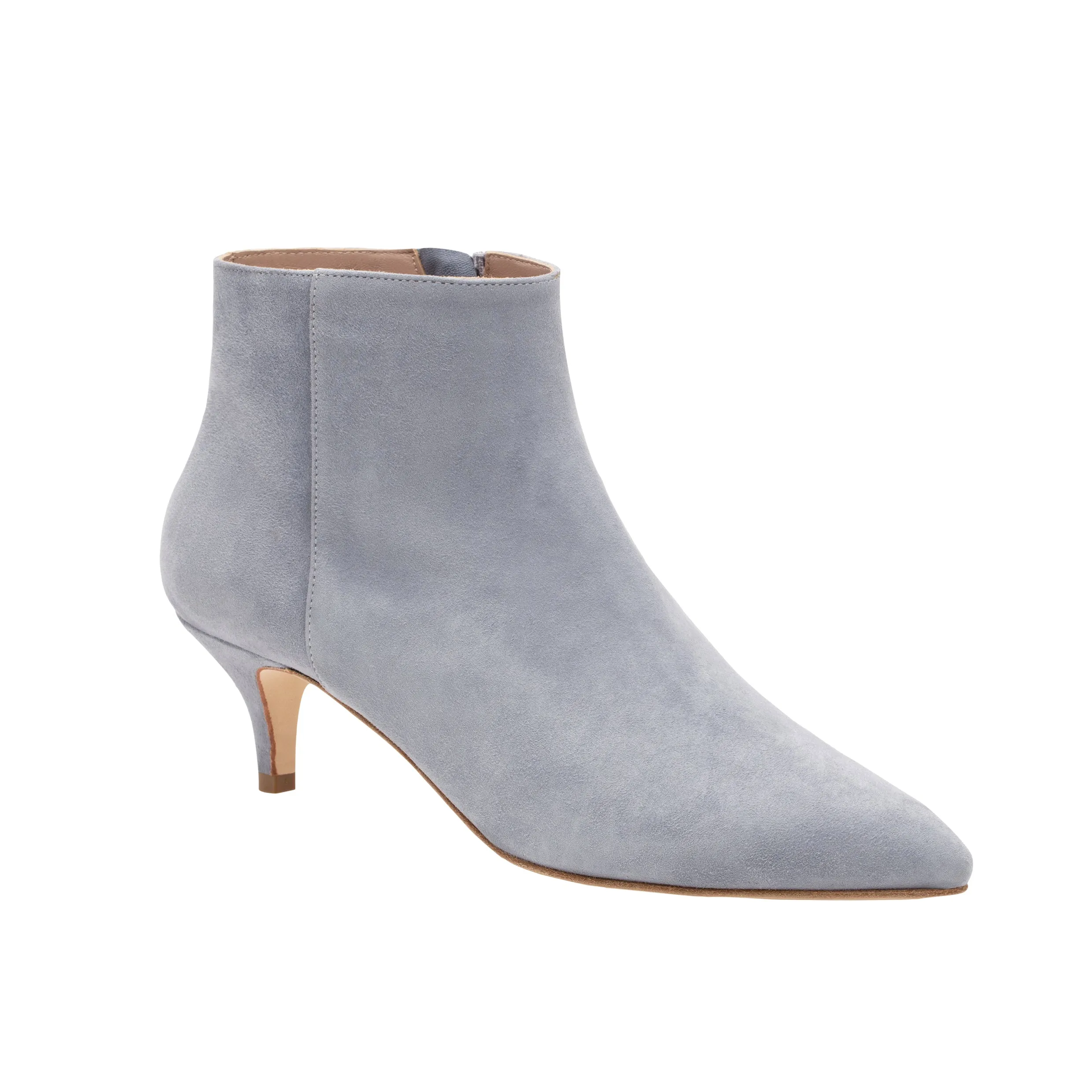 Elsa Suede Bootie - Dusty Blue