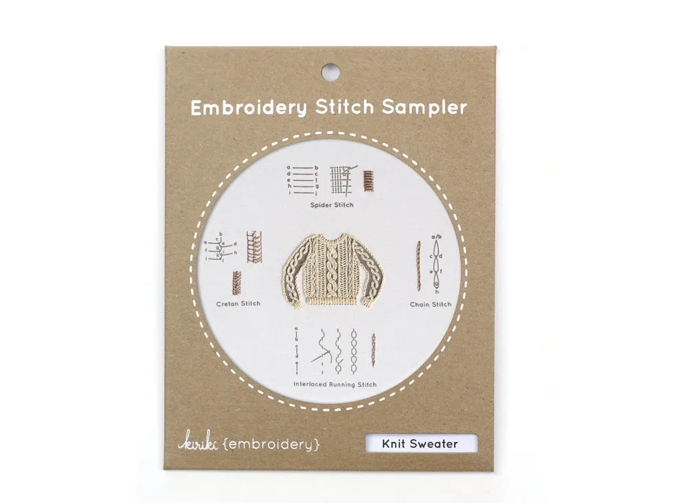 Embroidery Stitch Sampler