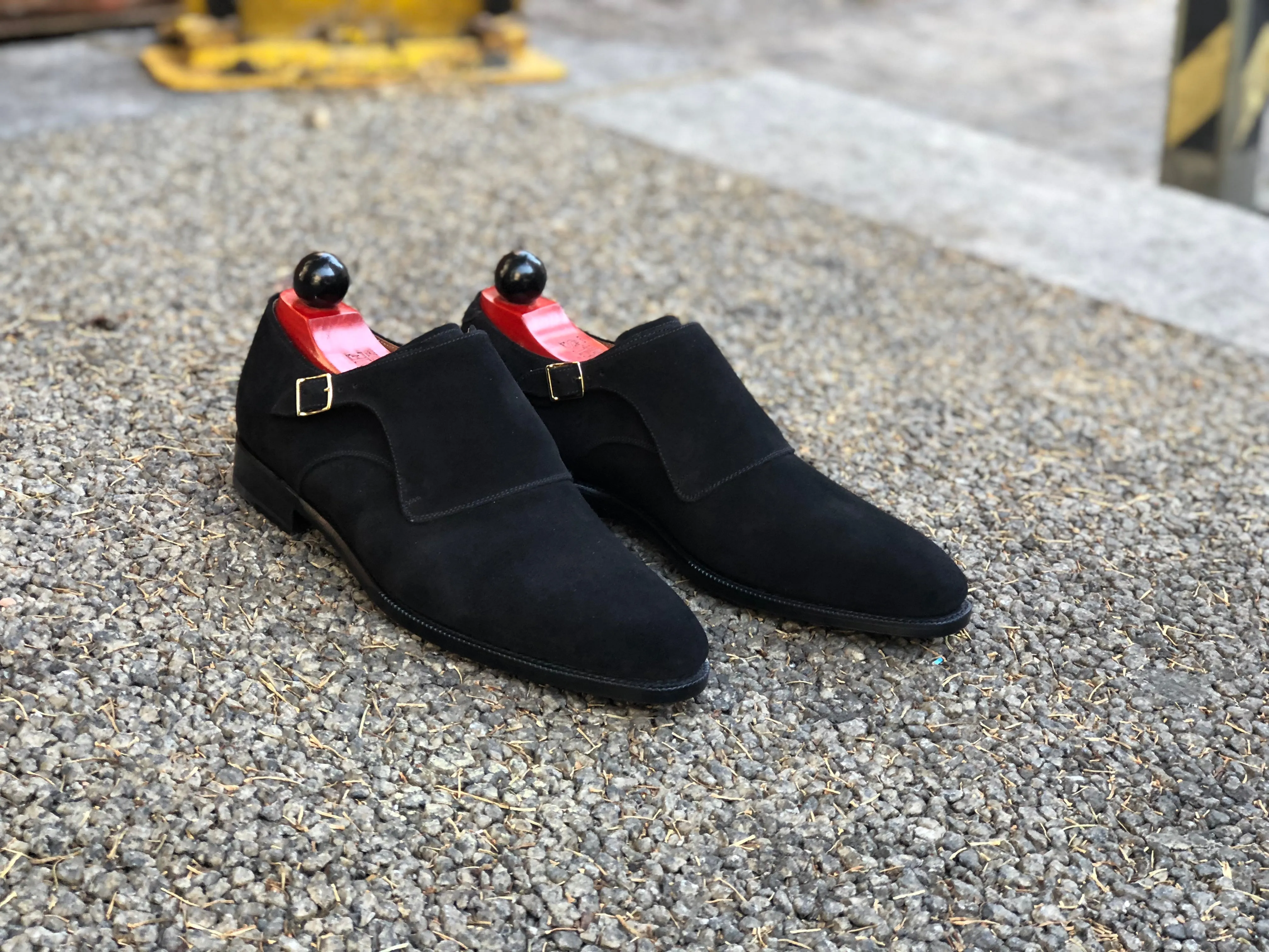 Factoria - MTO - Black Suede - LPB Last - Single Leather Sole