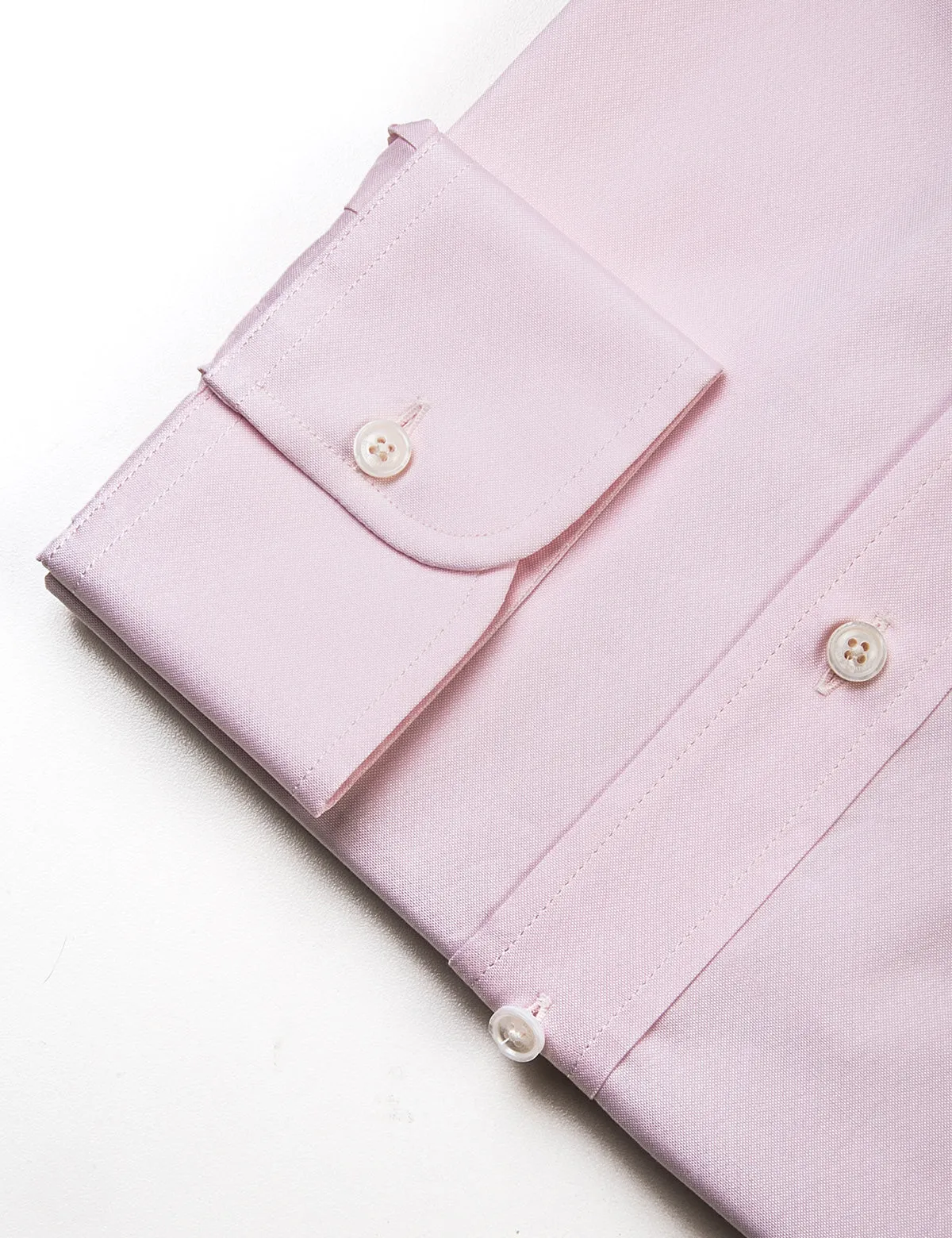 FINAL SALE: BKT20 Slim Dress Shirt in Pinpoint Oxford - Pale Pink