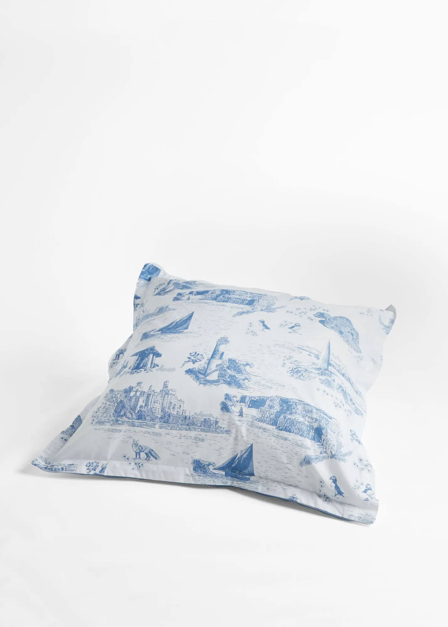 Foxford Wild Atlantic Square Oxford Pillowcase