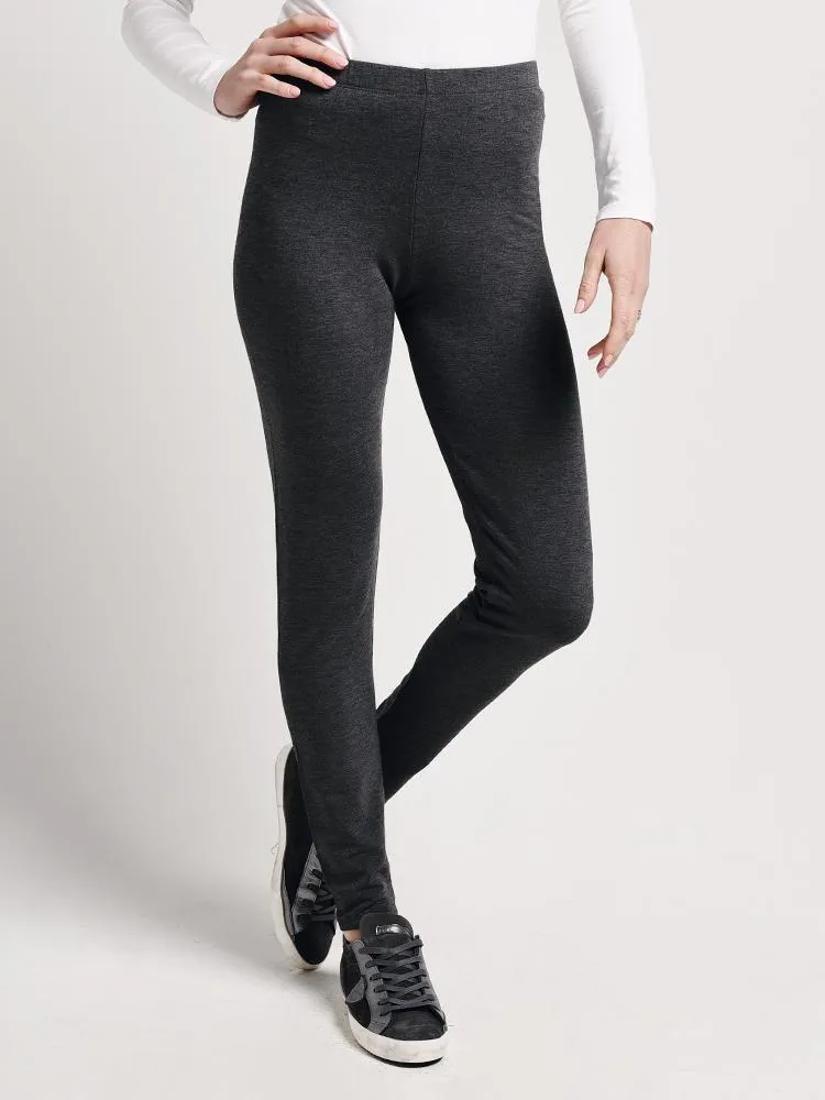 French Terry Leggings - Anthracite Grey