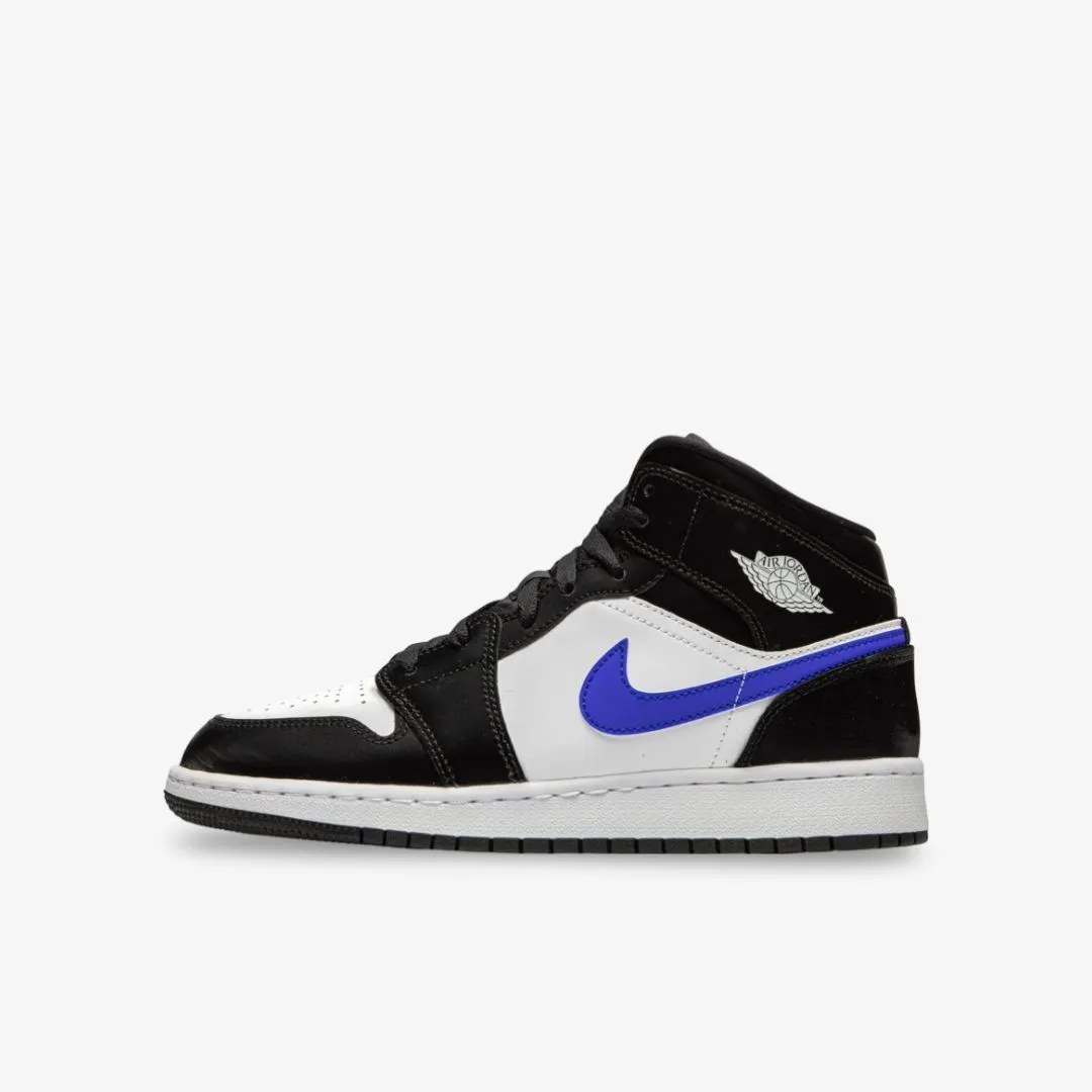 (GS) Air Jordan 1 Mid 'Racer Blue' (2021) 554725-084