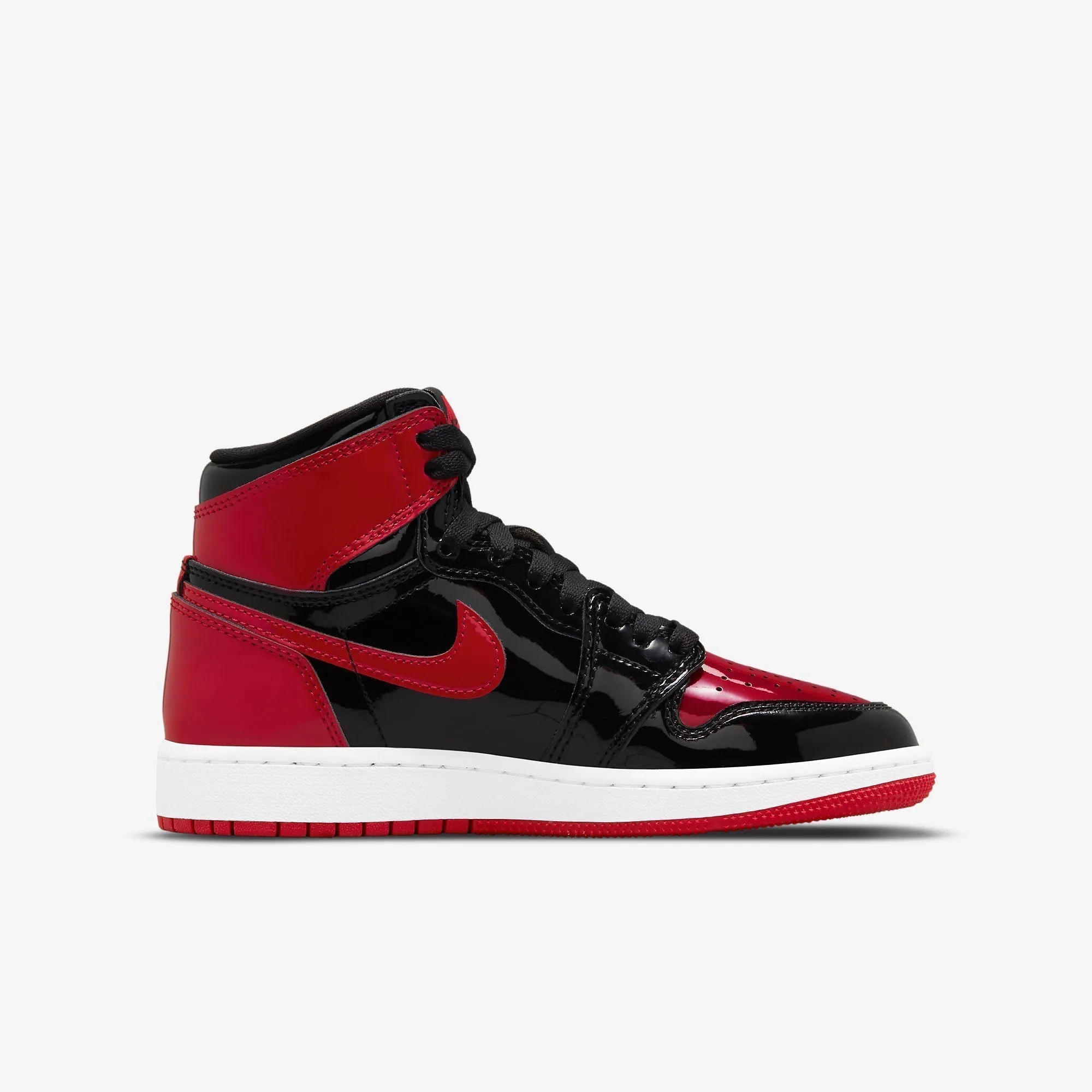 (GS) Air Jordan 1 Retro High OG 'Reimagined Patent Bred / Banned' (2021) 575441-063