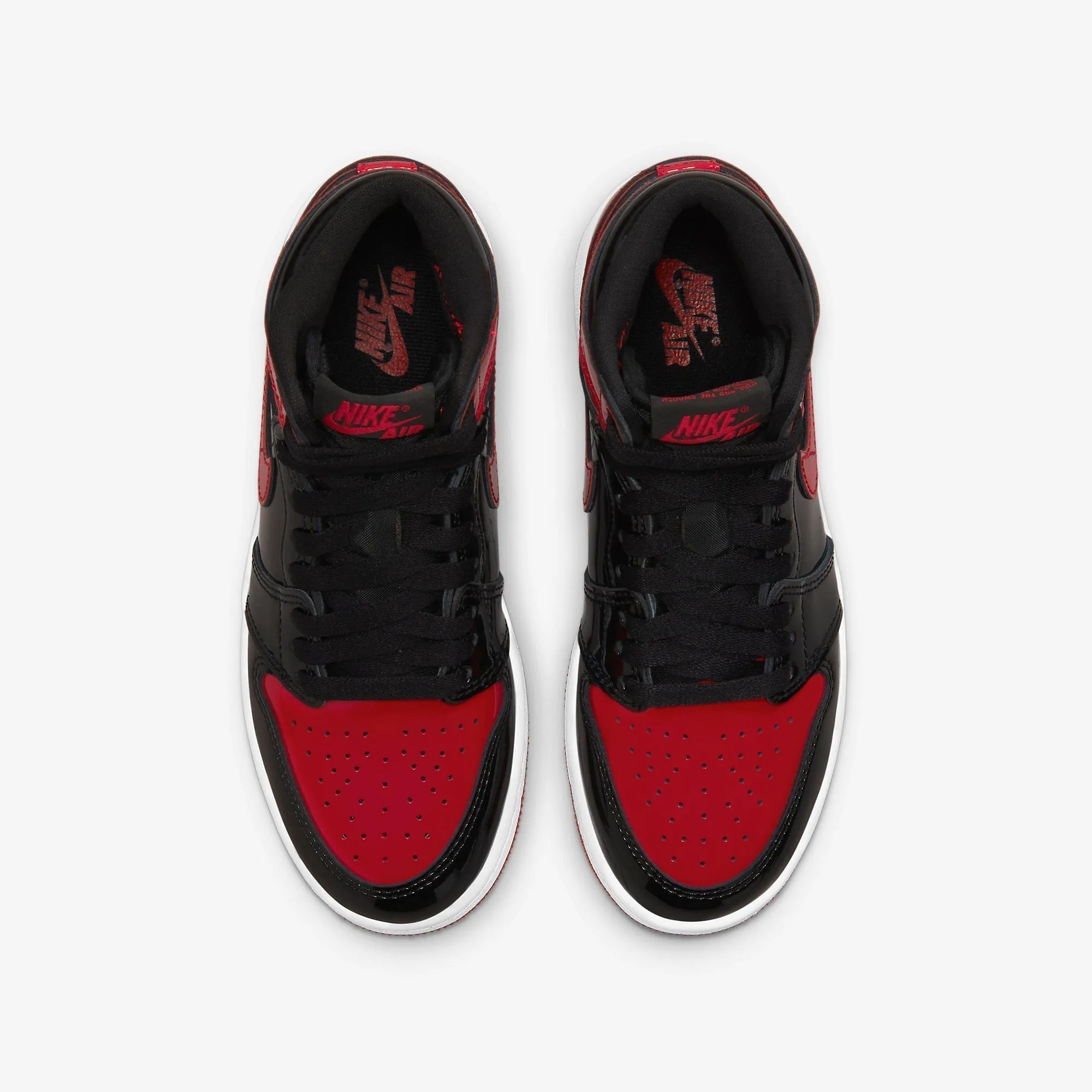 (GS) Air Jordan 1 Retro High OG 'Reimagined Patent Bred / Banned' (2021) 575441-063