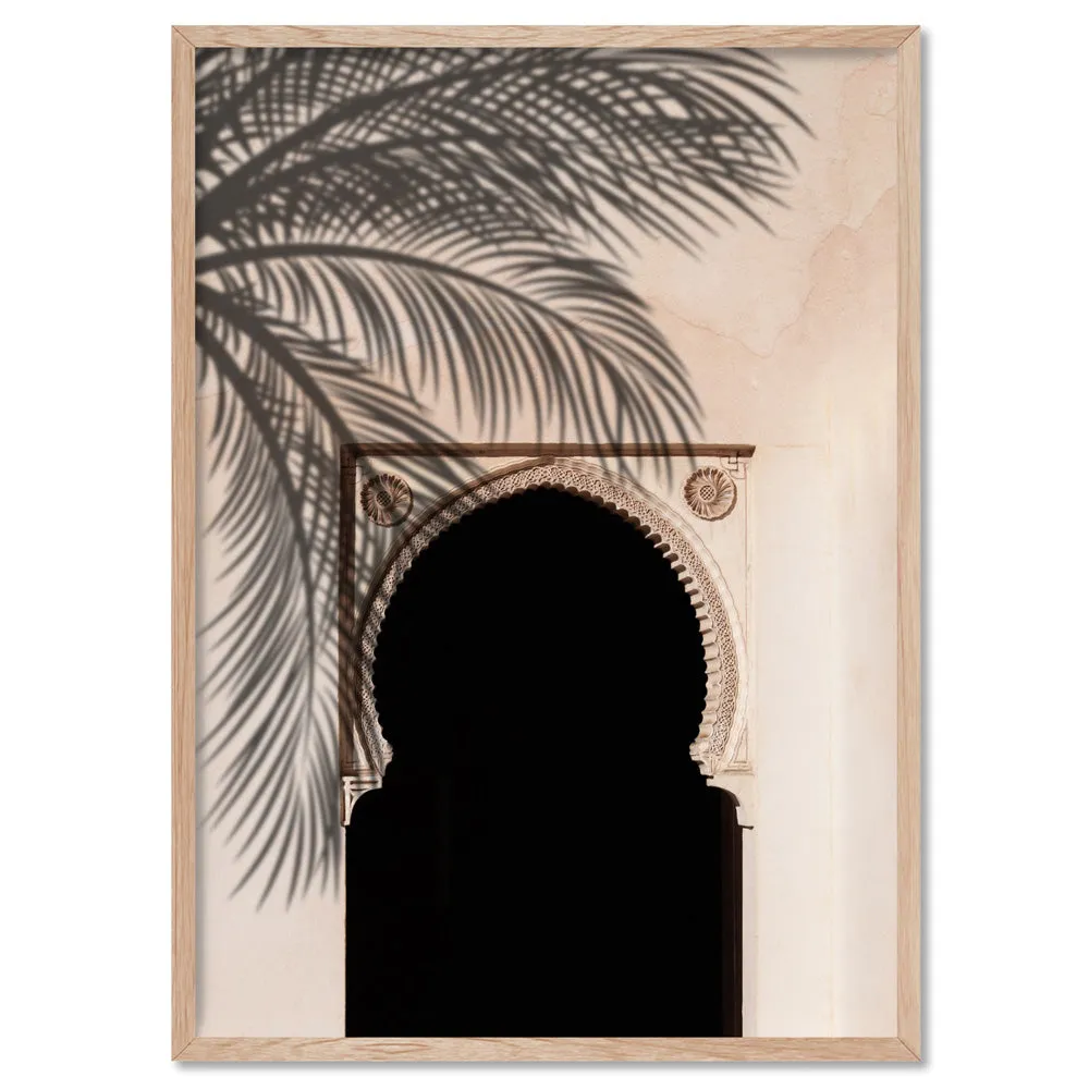 Hideaway in the Moroccan Desert - Art Print