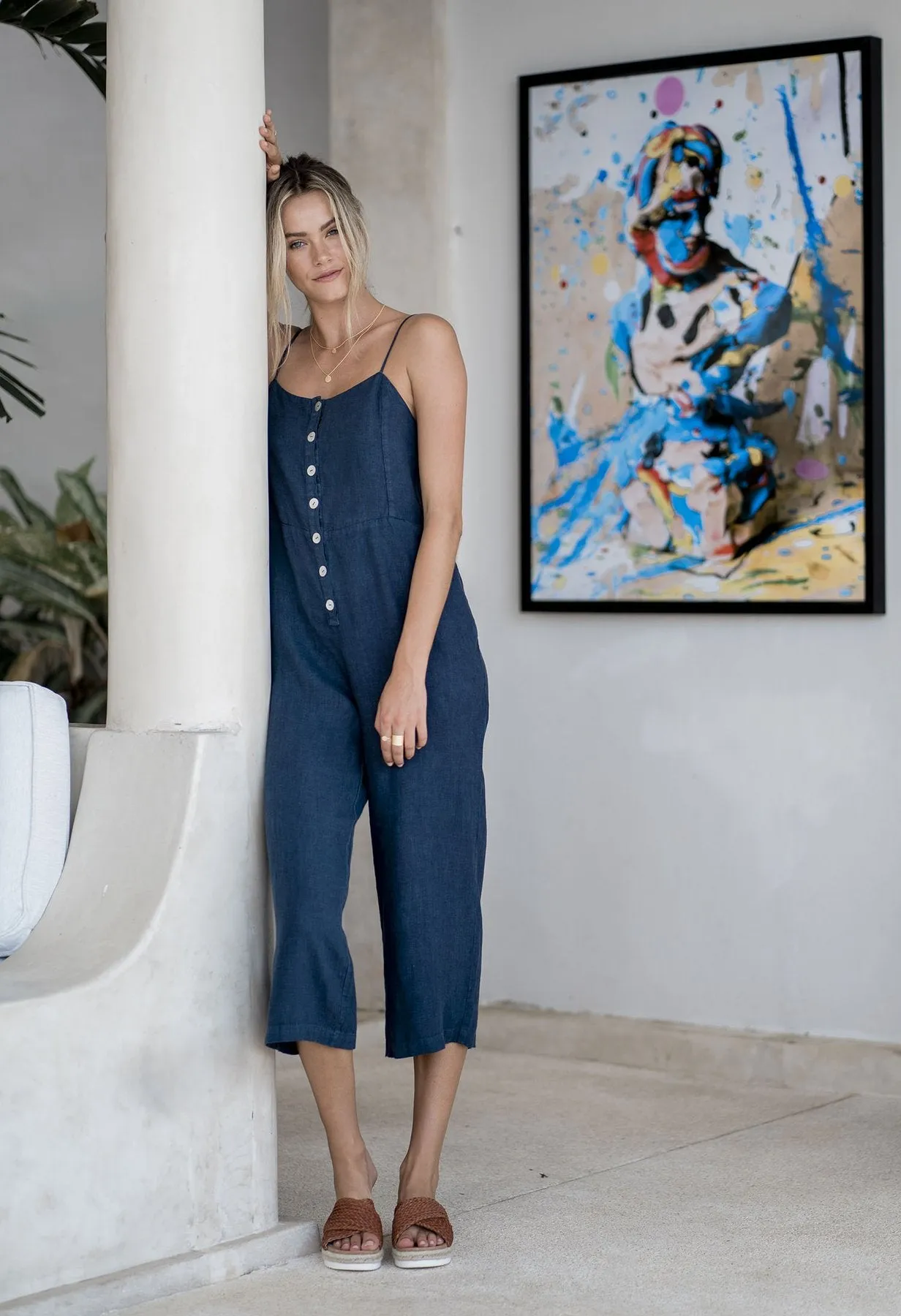 HUMIDITY - JOJO JUMPSUIT - Navy