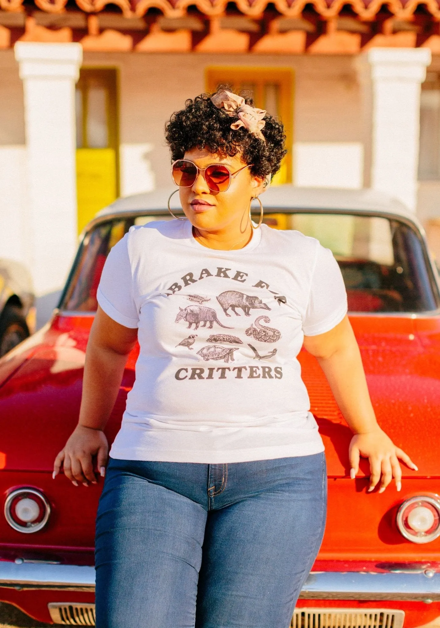 I Brake For Critters Tee