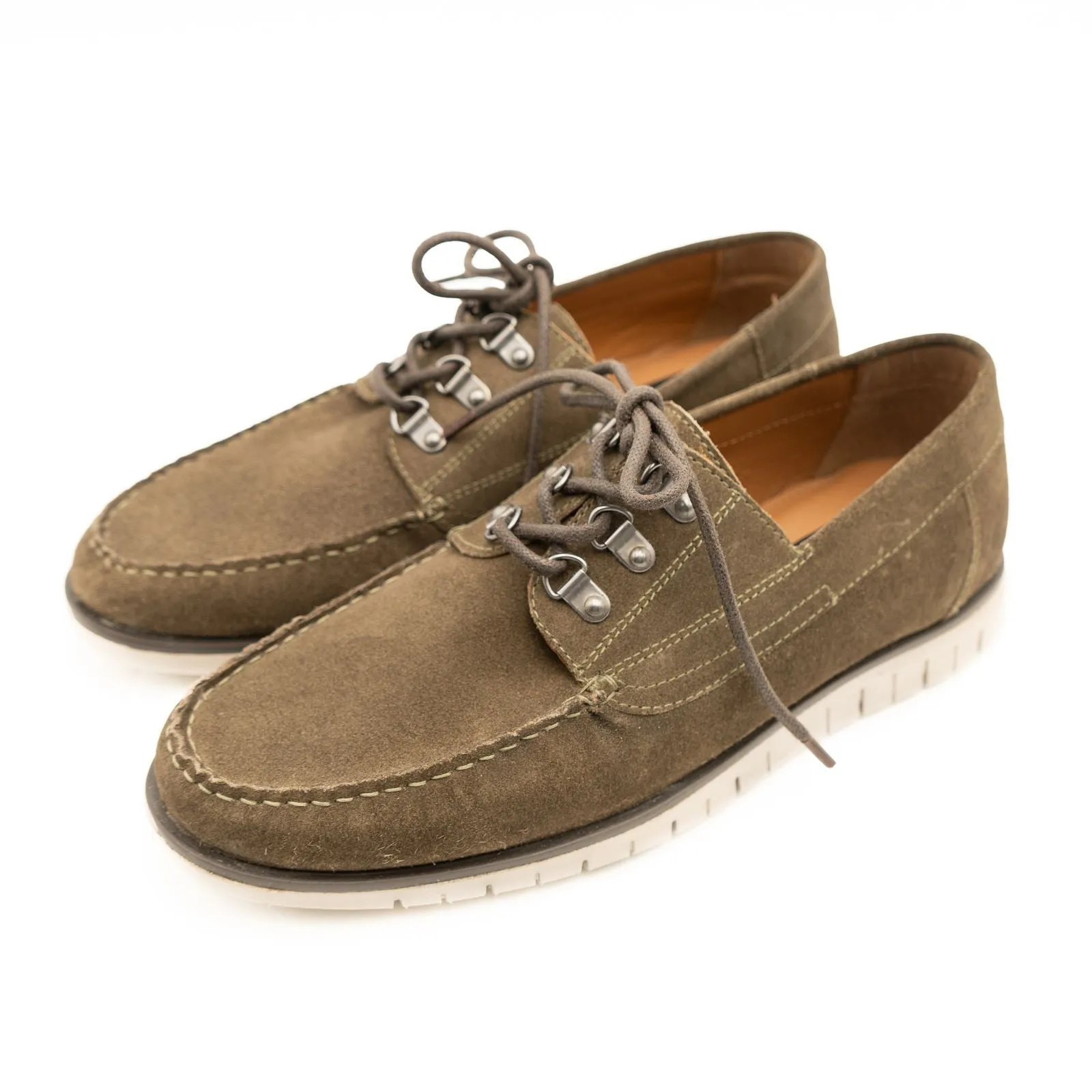 Joules Mens Suede Brown Wedge Hiker Boat Shoes