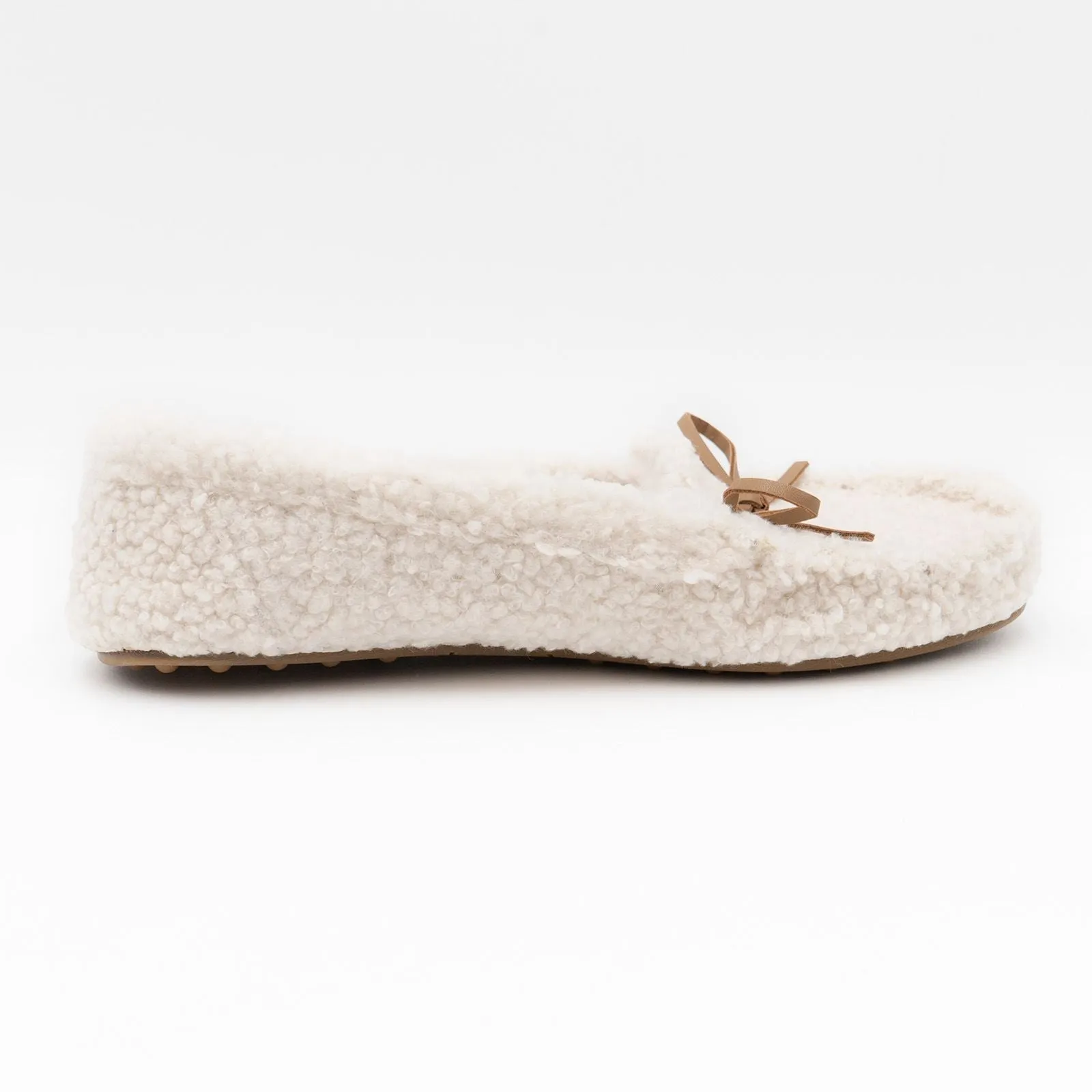 M&S Cream Moccasin Slippers