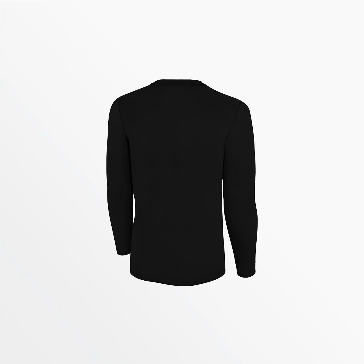 MEN'S BASICS CREW NECK LONG SLEEVE POLY TEE