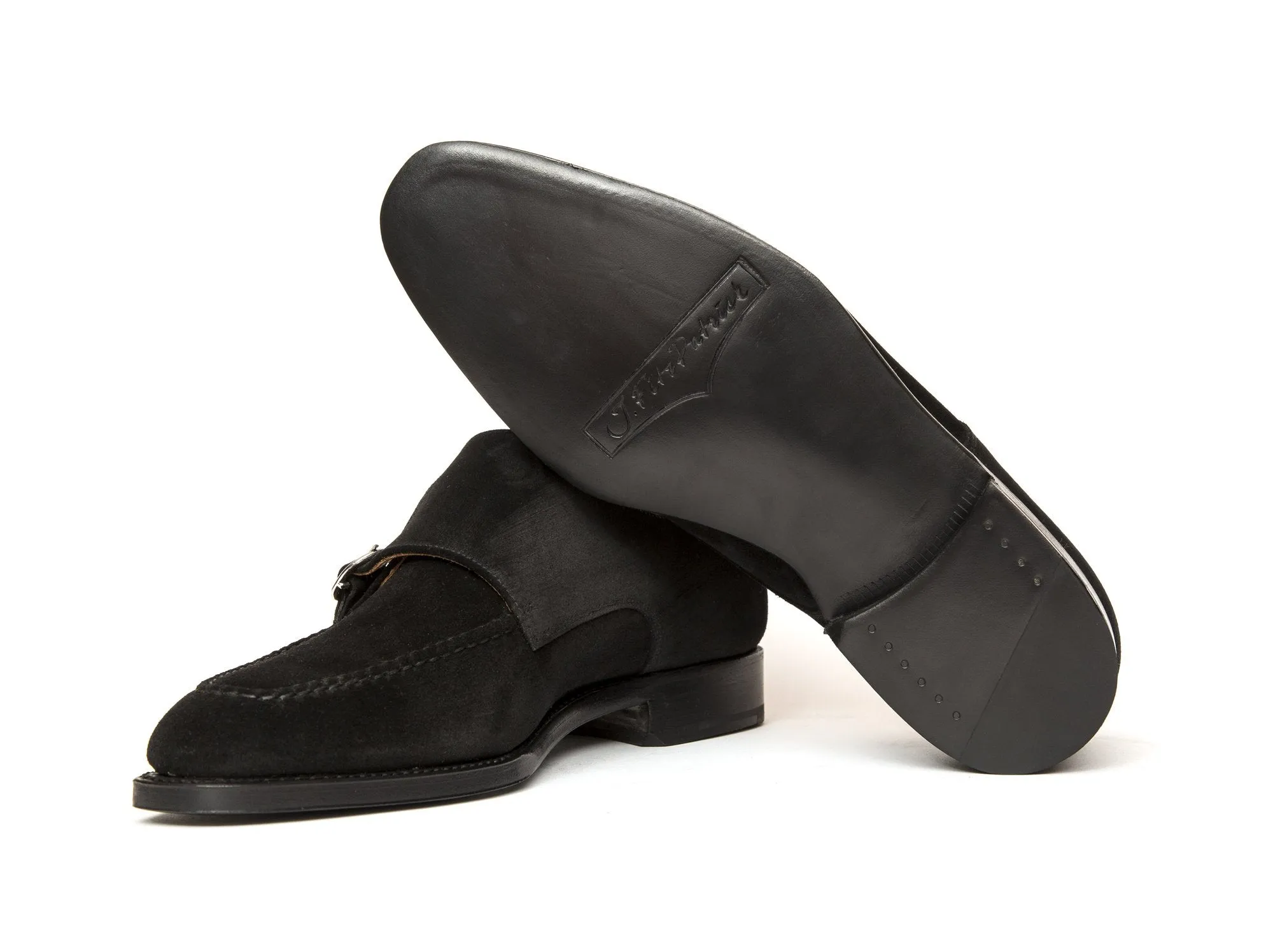 Montlake - MTO - Black Suede - LPB Last - Single Leather Sole