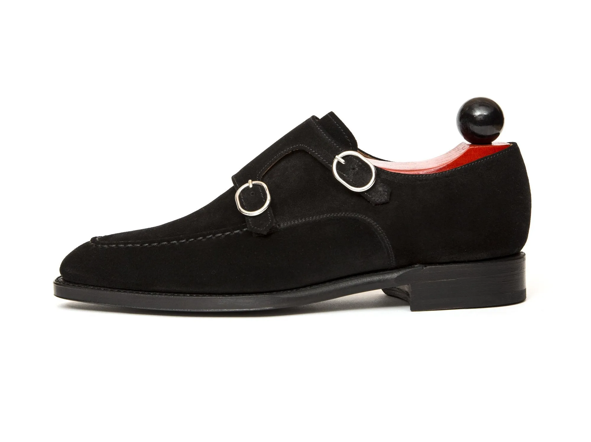 Montlake - MTO - Black Suede - LPB Last - Single Leather Sole