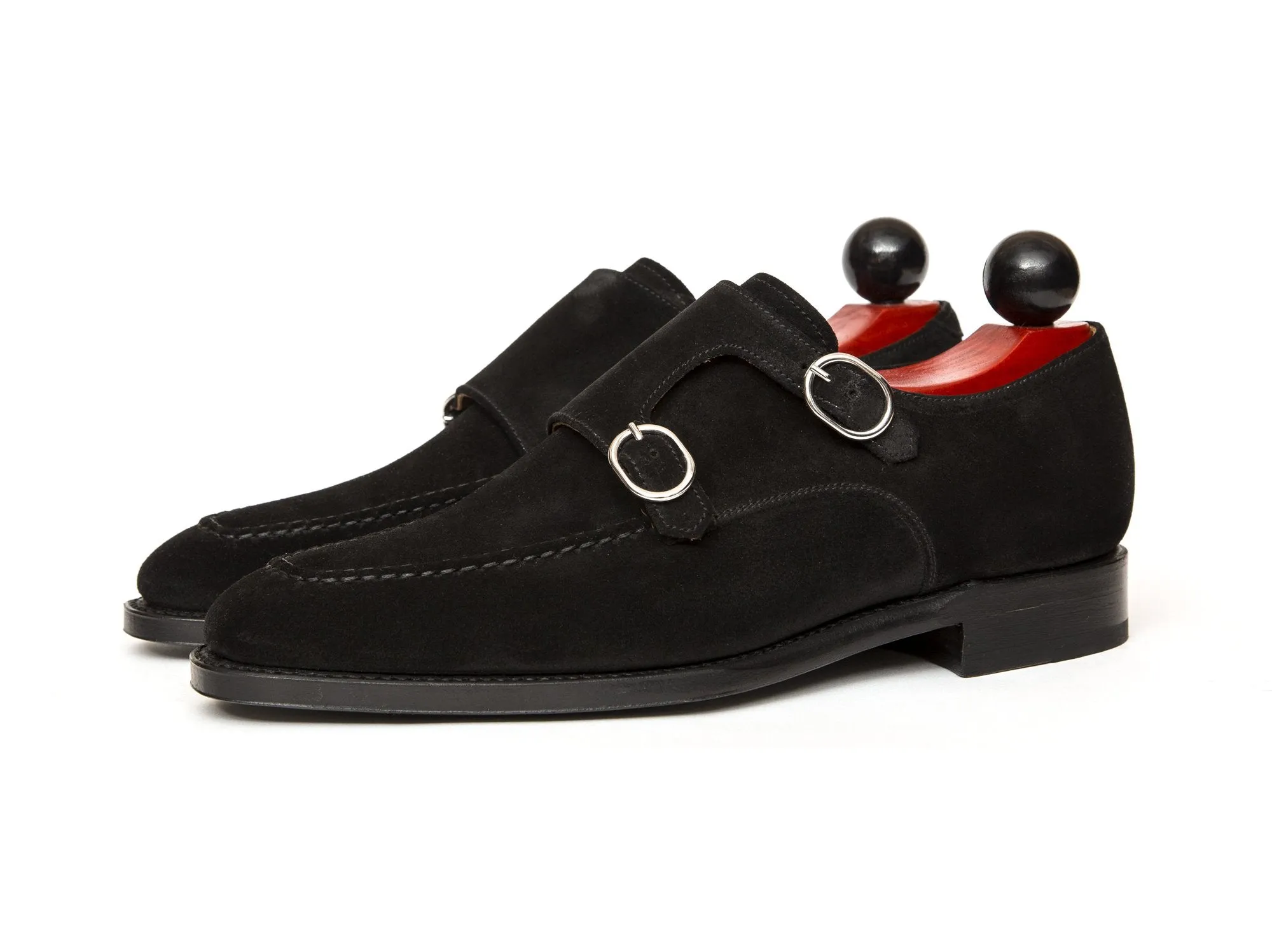 Montlake - MTO - Black Suede - LPB Last - Single Leather Sole