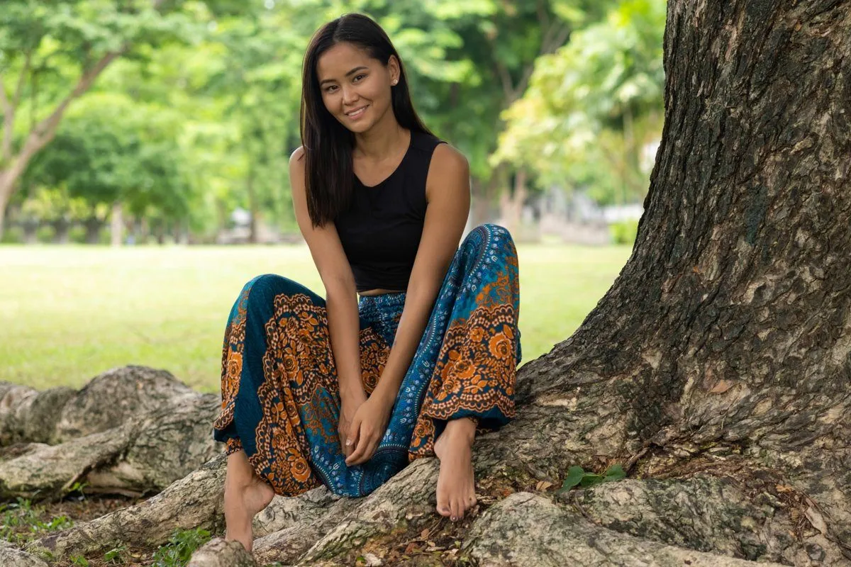 Orange Blossom Pants