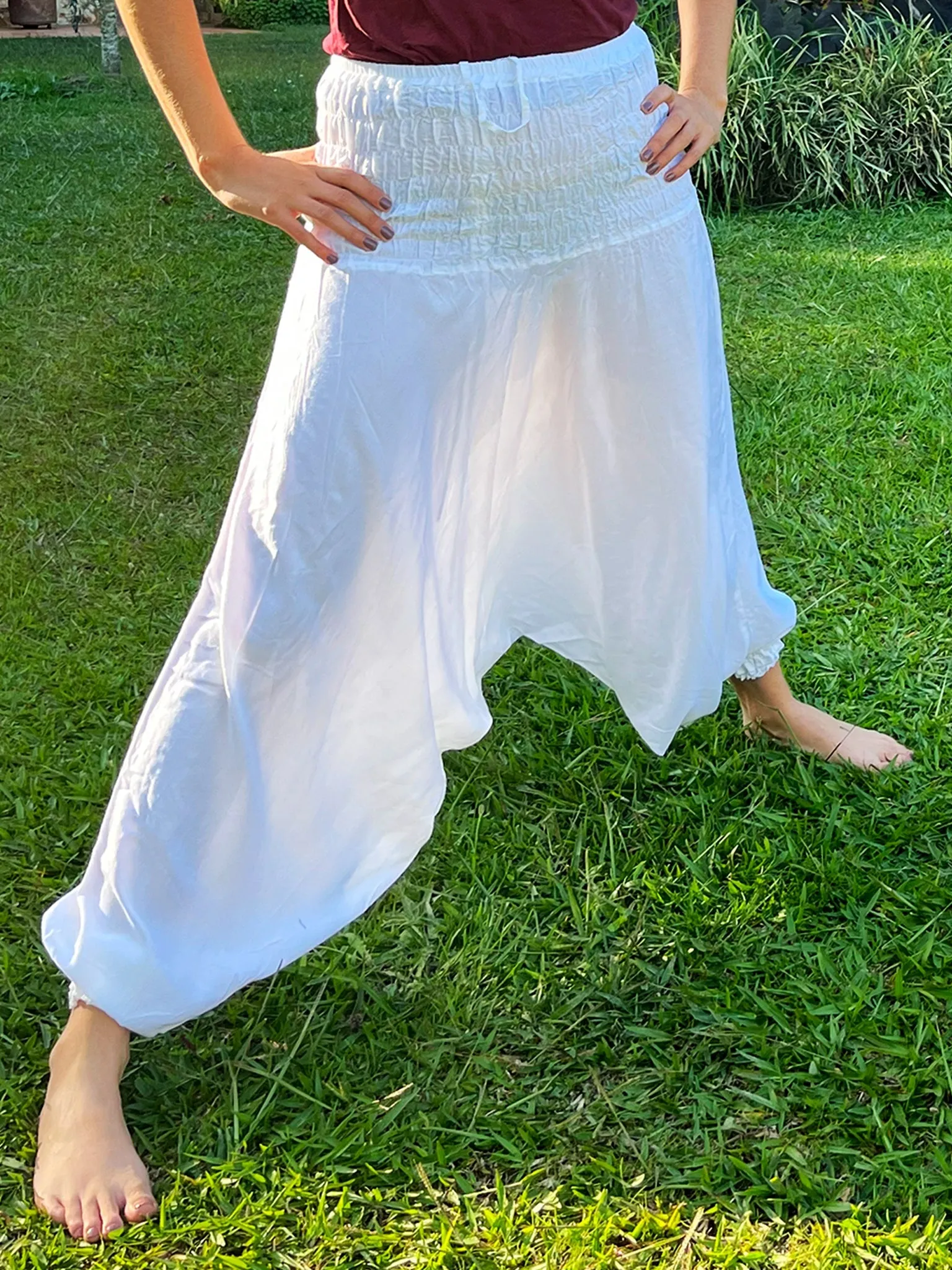 Pantalón Boho Vana Blanco