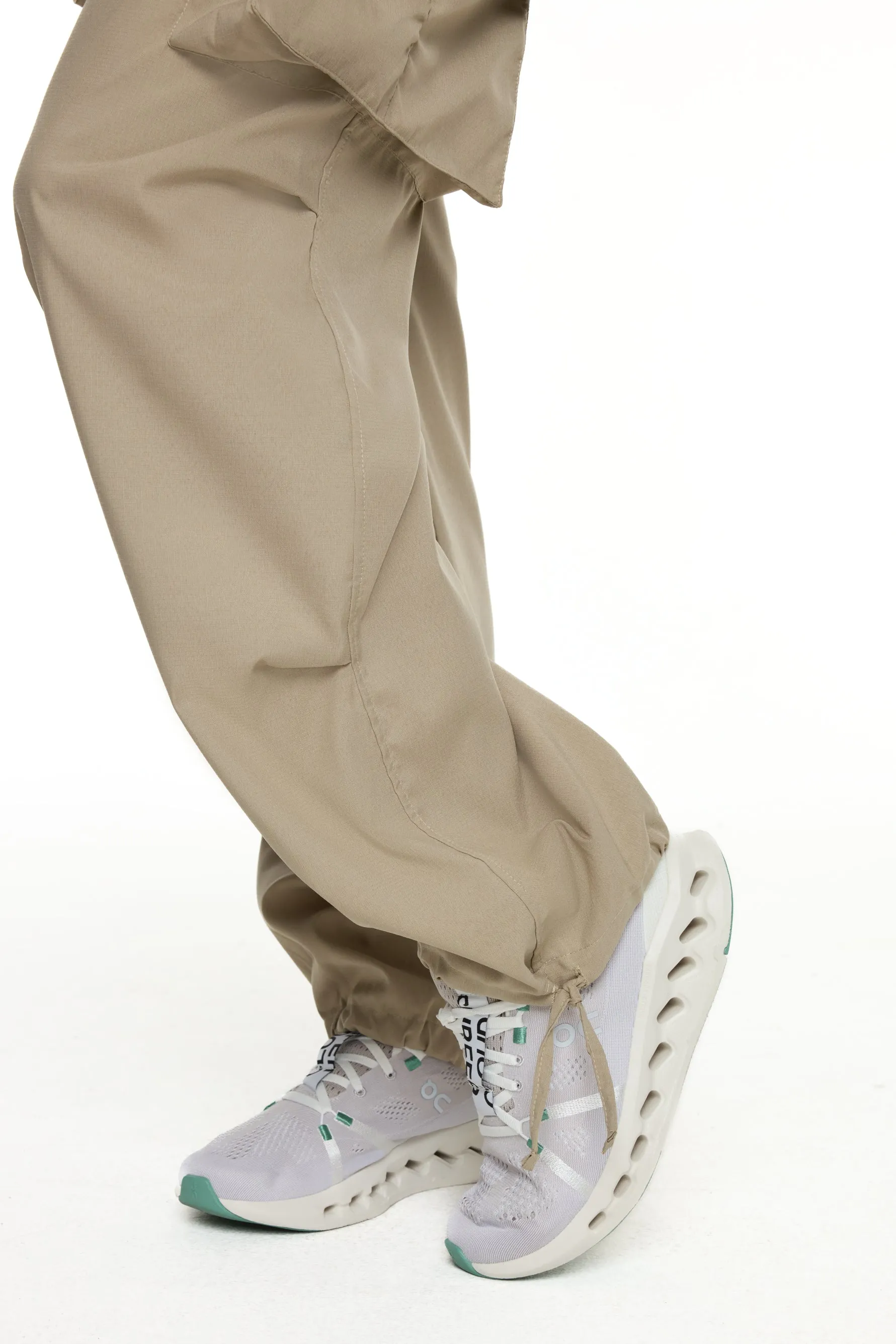 Parachute Pants - Beige