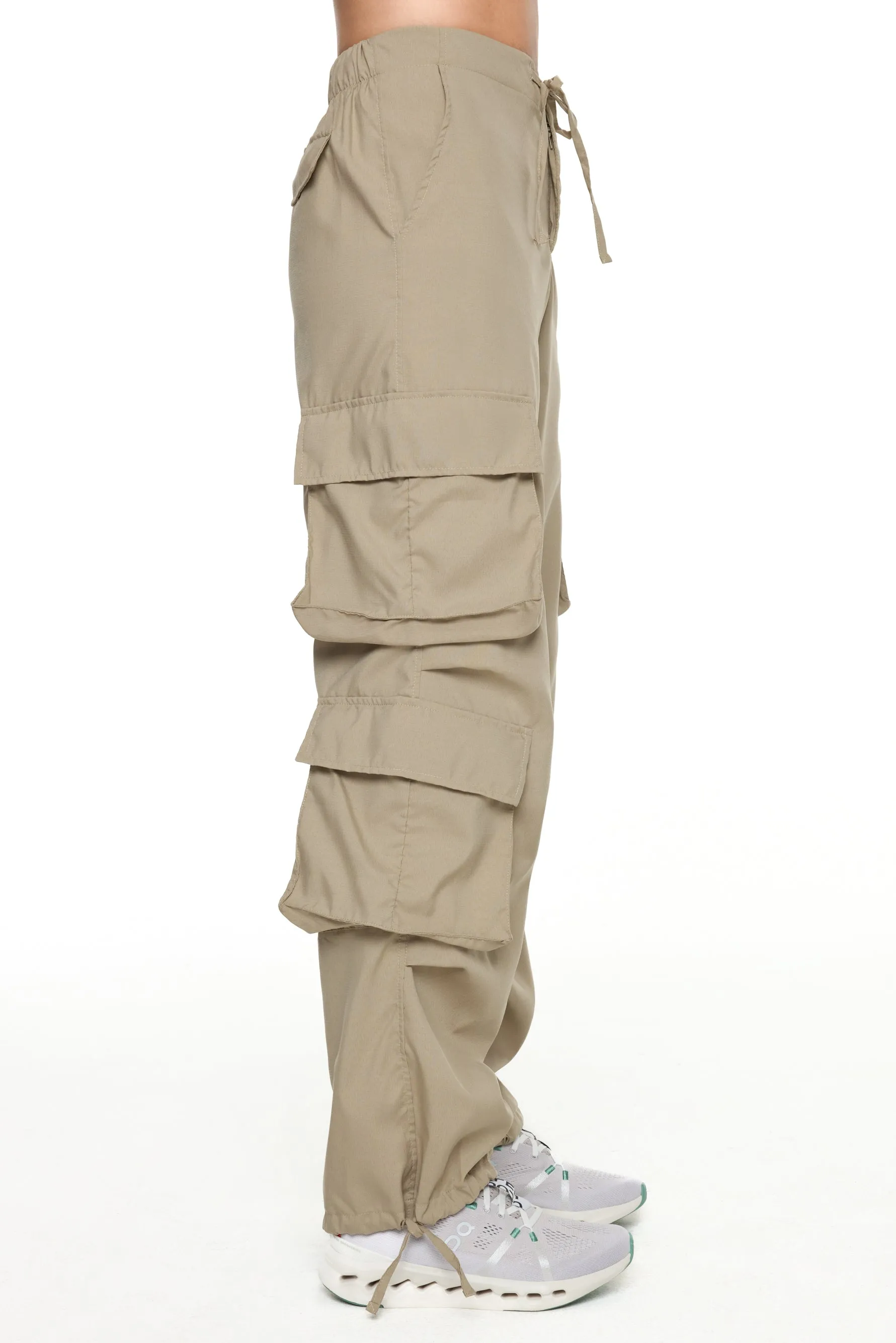 Parachute Pants - Beige