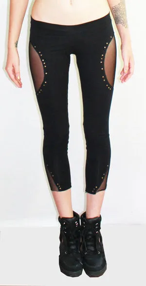 Pyramid Side Mesh Legging