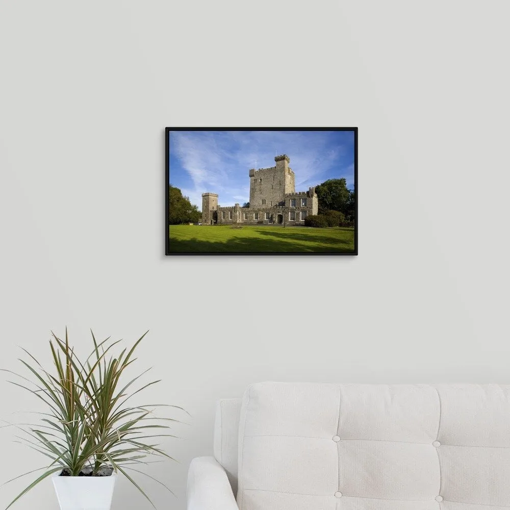 "1467 Knappogue Castle, County Clare, Ireland" Black Float Frame Canvas Art