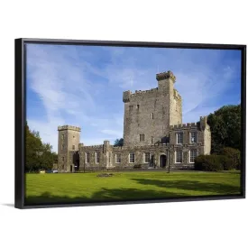 "1467 Knappogue Castle, County Clare, Ireland" Black Float Frame Canvas Art