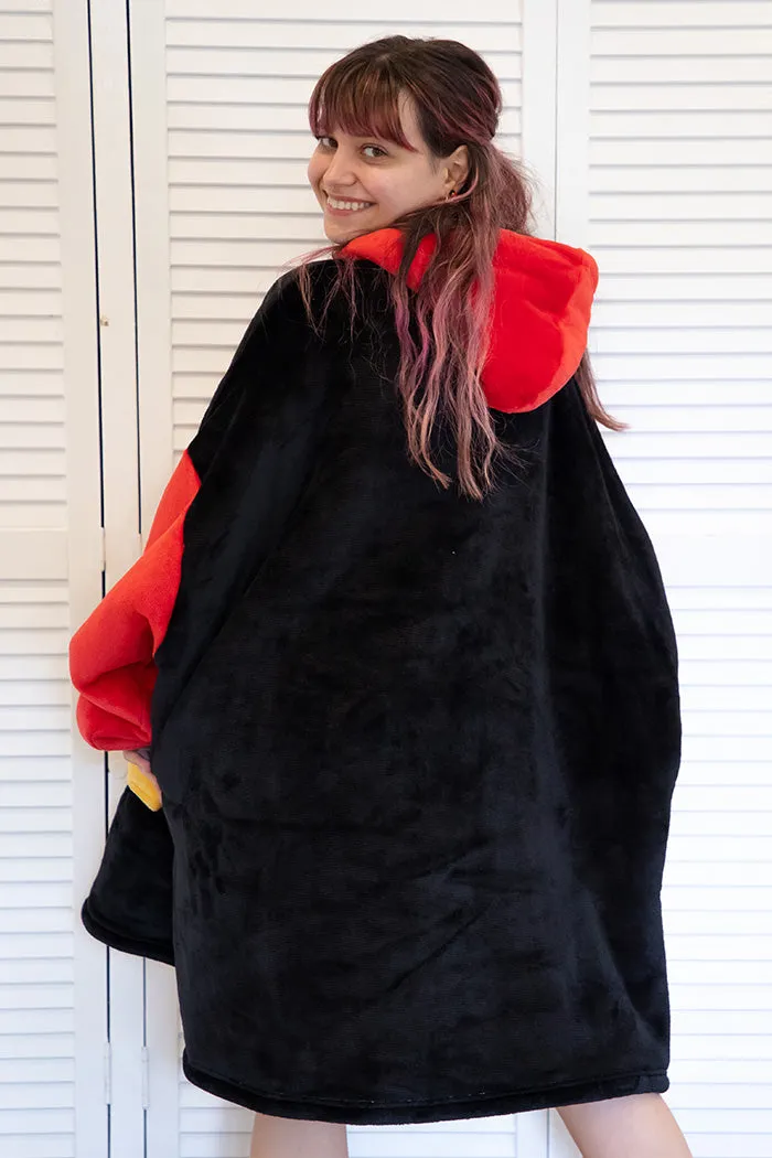 "Raise The Flag" Aboriginal Flag Oversized Hooded Blanket