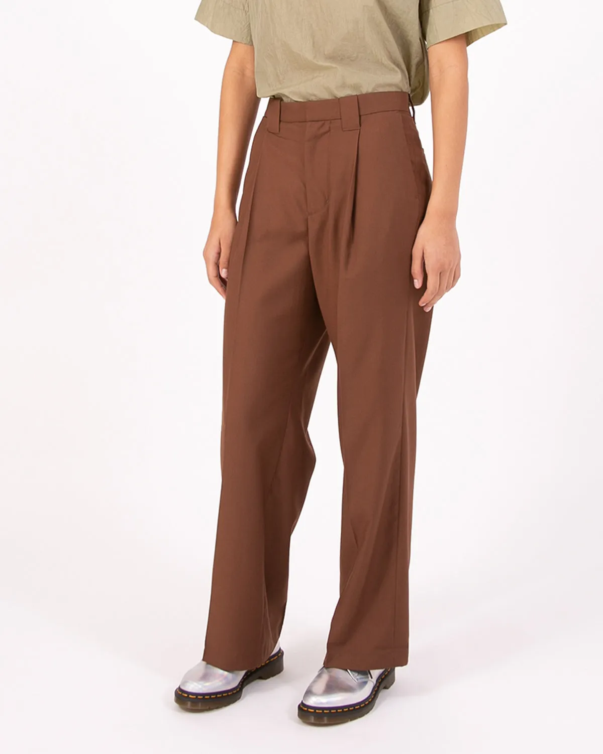 Rayon Work Trouser - Brown W