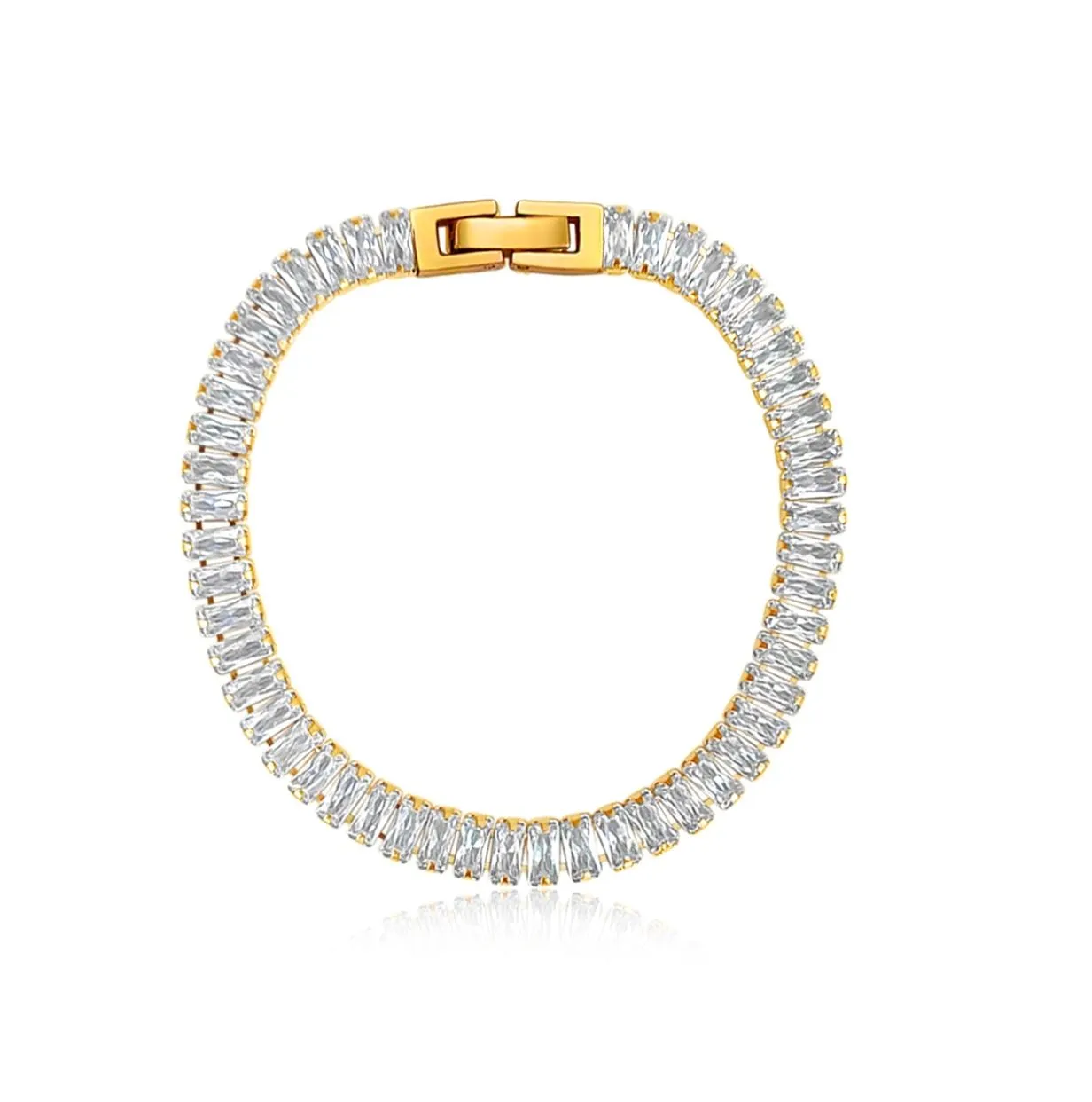 Shayna Baguette Bracelet