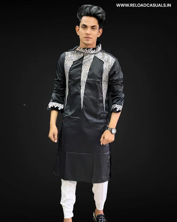 Shiny Crafted Designer Work Kurta