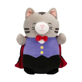 Squishmallow 10 Inch Tally the Vampire Cat Halloween Hug Mees Plush Toy