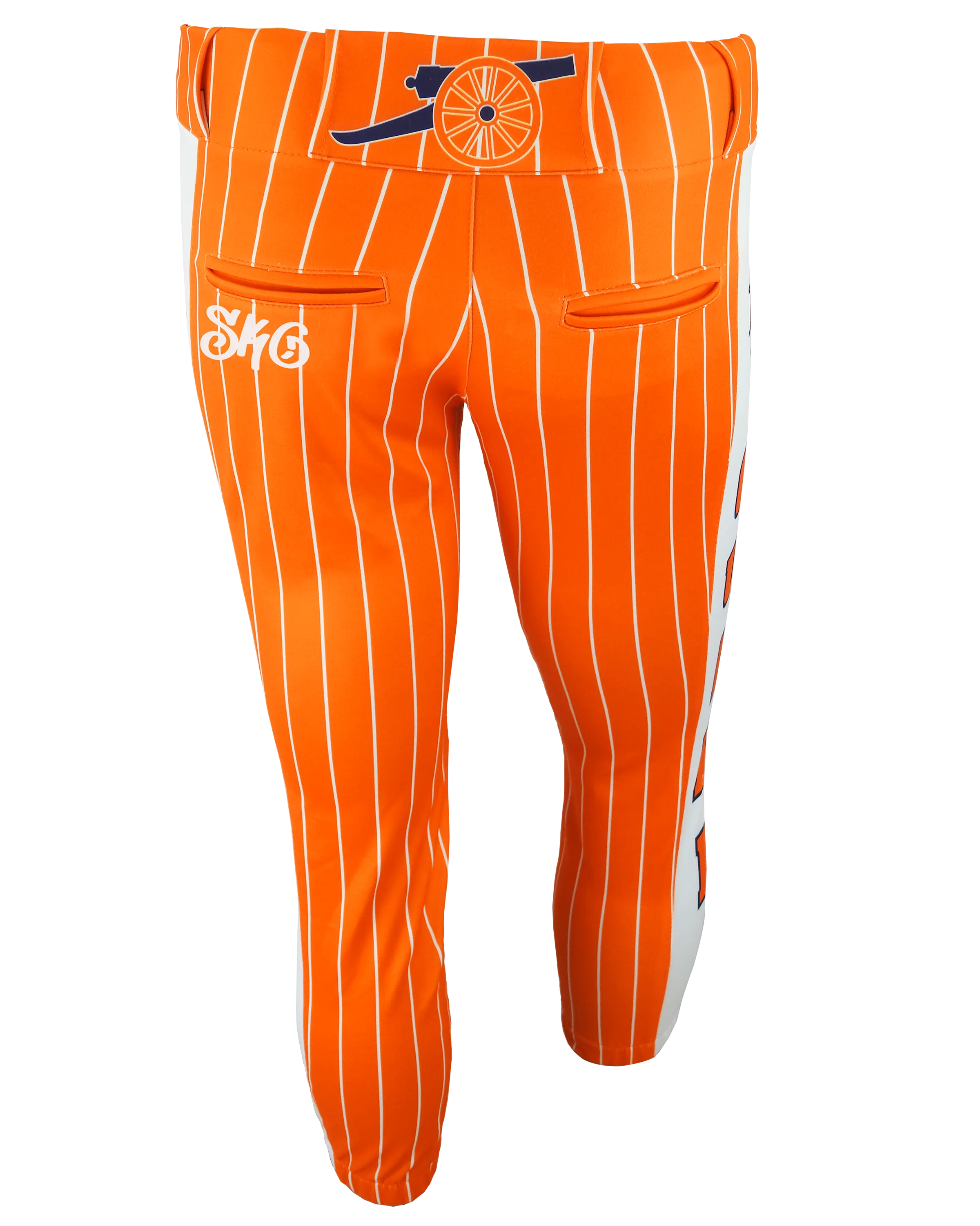 Tapered Lowrise Softball Pants w/ Sublimated Side Panel