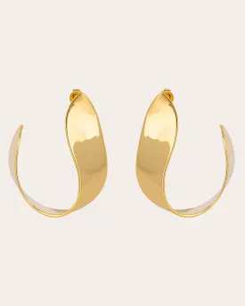 The Lunar earrings - gold plated