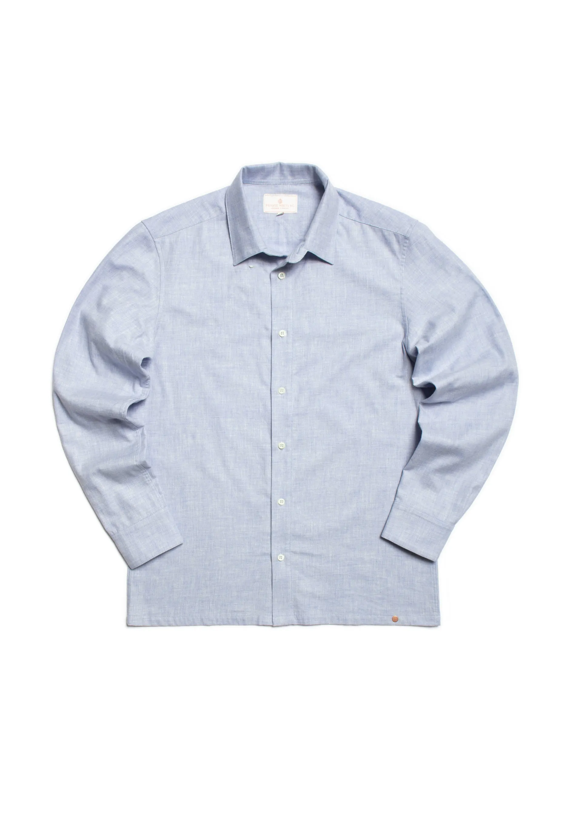 The Victor Melton Shirt - Pale Oxford Blue