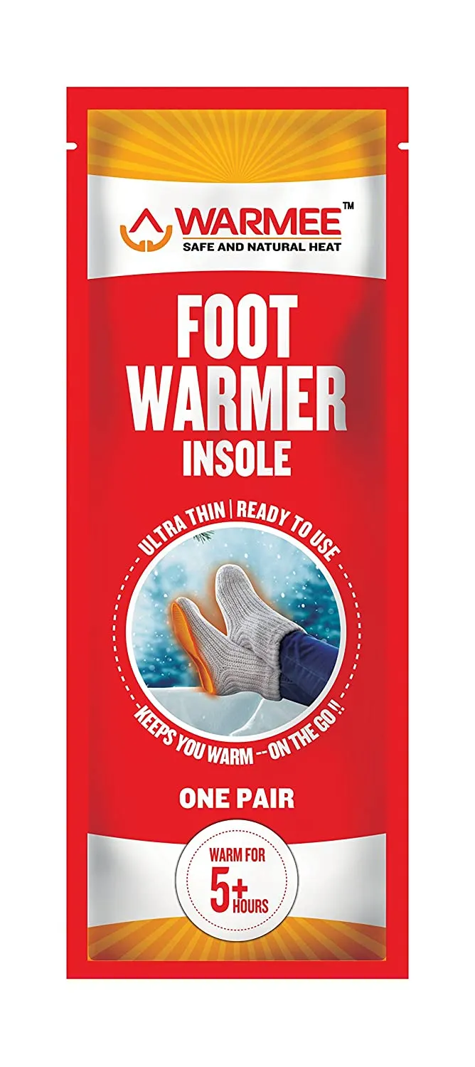 Warmee Air Activated Foot Warmers (Pack of 5 Pairs)