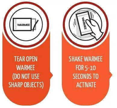 Warmee Insole Type Air Activated Ready To Use Foot Warmers Free Size (Pack of 3 Pairs)