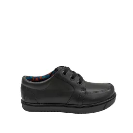 Zapatos escolares Edo oxford negro para Niños