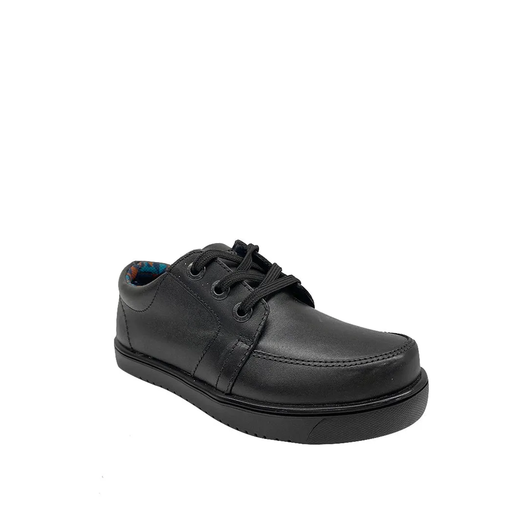 Zapatos escolares Edo oxford negro para Niños